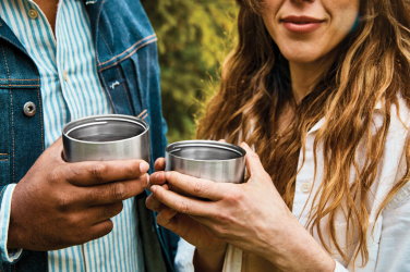 Logotrade promotional product image of: Black+Blum Explorer Flask Duo 1L